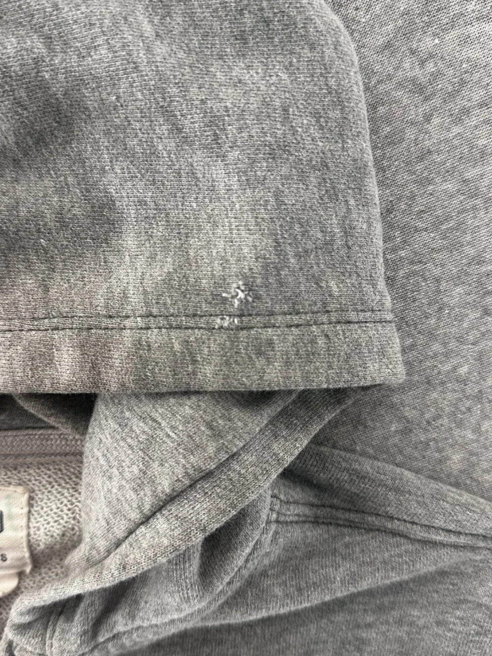 GAP Kids USA Full-Zip Hoodie Size Medium Grey